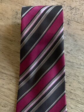 Adolfo Dominguez Silk Tie. 56 Inches